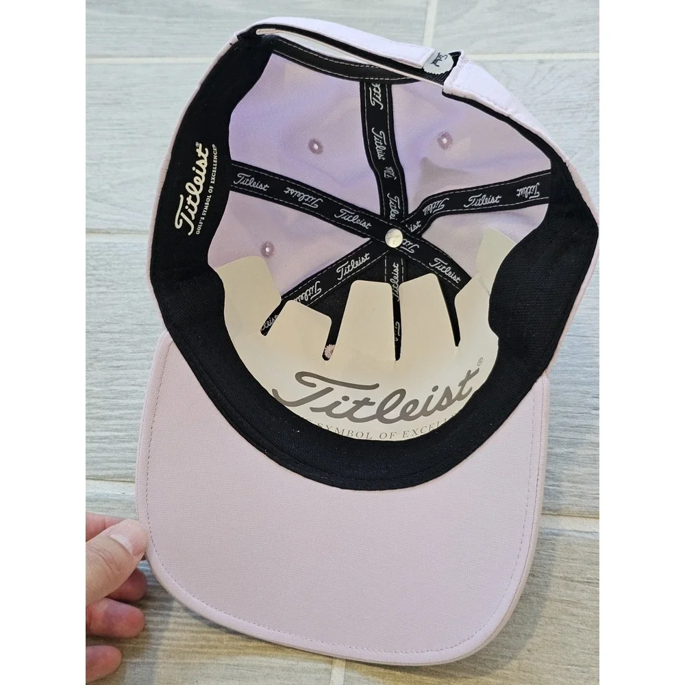 Titleist Womens Golf Hat NWT Lavender Adjustable Cap Magnet Ball Marker